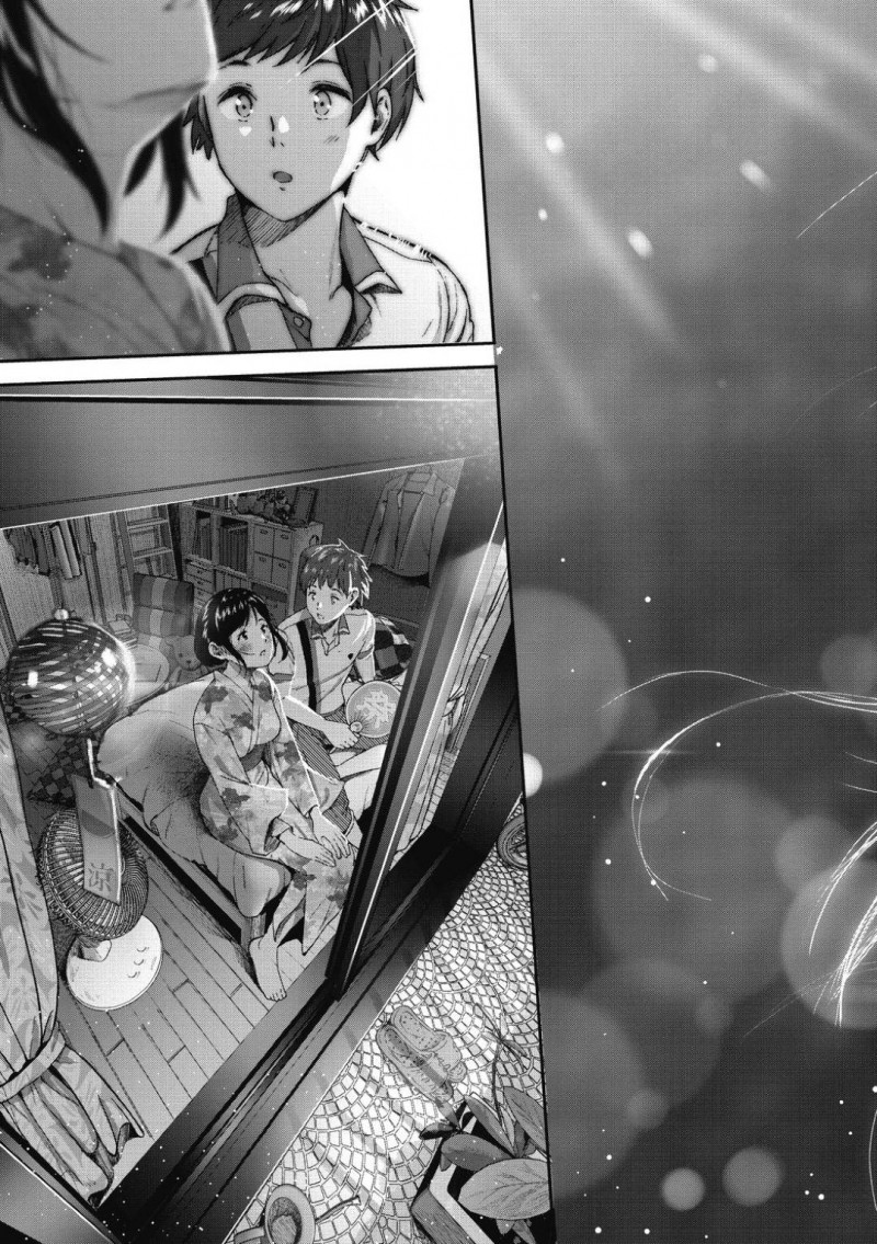 【少年漫画】学生最後の夏を過ごすJK…男子を部屋へ呼んで一緒に花火を見ていると「今日ね親帰ってこないんだ」と言い誘惑する！恥ずかしさと嬉しさが入り交じりニヤケながらの純情セックス！【じょろり】
