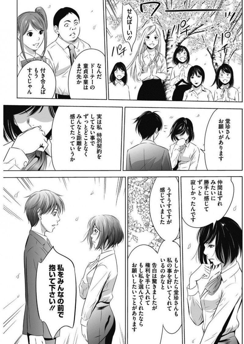 【少年漫画】新入社員として入社して3年後、ついに社長からなんでも1日権をもらい指名したのは好意を寄せていたOL…告白してOKをもらいついに童貞を卒業！社員みんなが見守る中処女と童貞の初セックス！【さいこ】