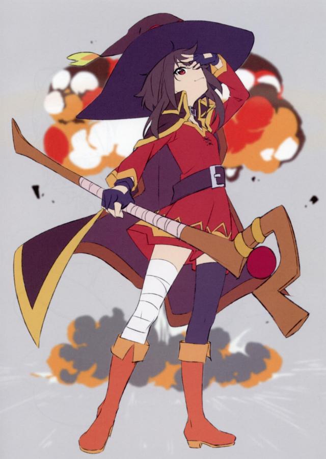 ほぼめぐみんだらけのこのすば女子たちのえちえちなフルカラーイラスト集！【この素晴らしい世界に祝福を！・エロ同人誌】