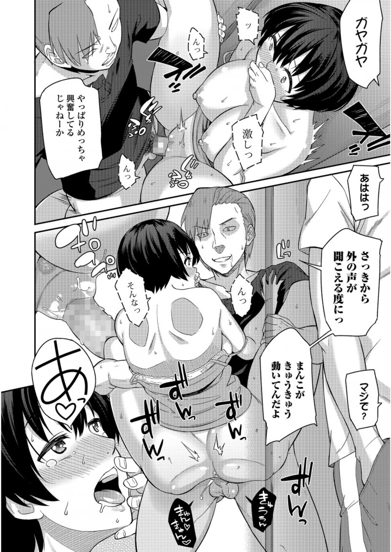 夏休みに学校でテニス部の合宿をしていた巨乳JKが、のせられてホイホイついていって処女を奪った不良男子に呼び出されて、好き放題中出しレイプされ堕ちていく！