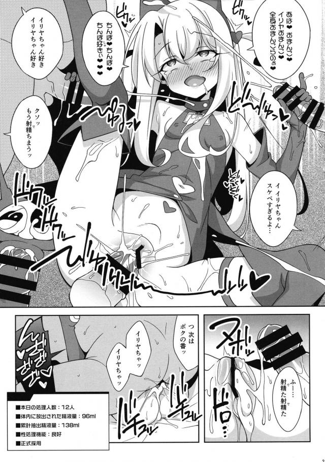 召喚された六騎目のイリヤが霊気変換前にせいぜい役に立ってくれと言われて身体を改造されてマスターの性欲処理に使われる！【Fate/Grand Order・エロ同人誌】