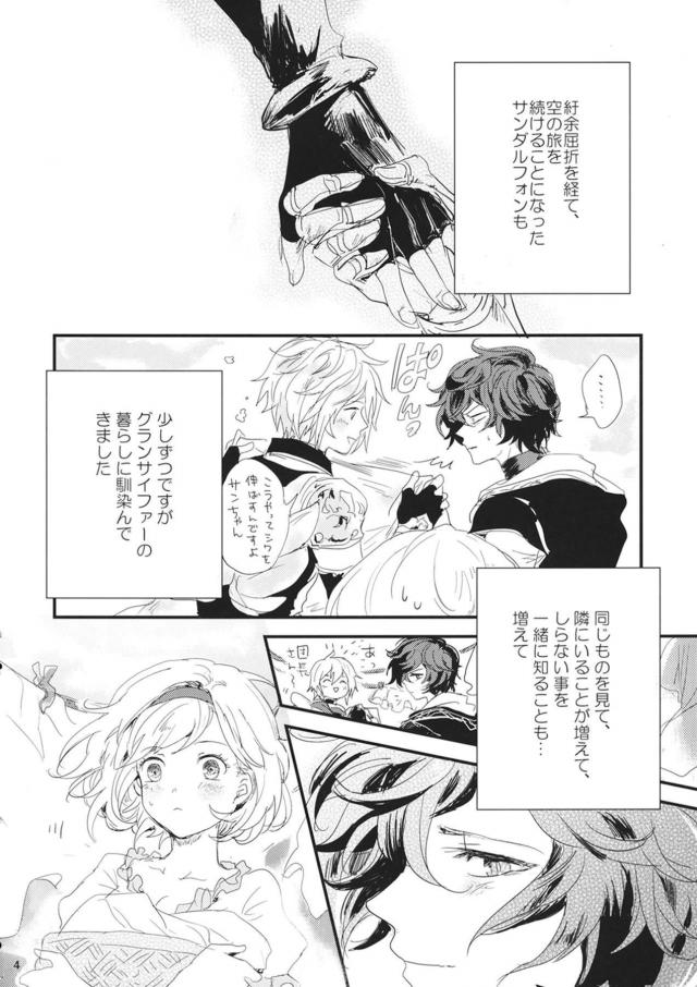 グランサイファーでの暮らしにようやくなれてきたサンダルフォンが性教育の本を見つけてしまいジータと中出しセックスしてしまうｗｗｗｗｗ【グランブルーファンタジー・エロ同人誌】