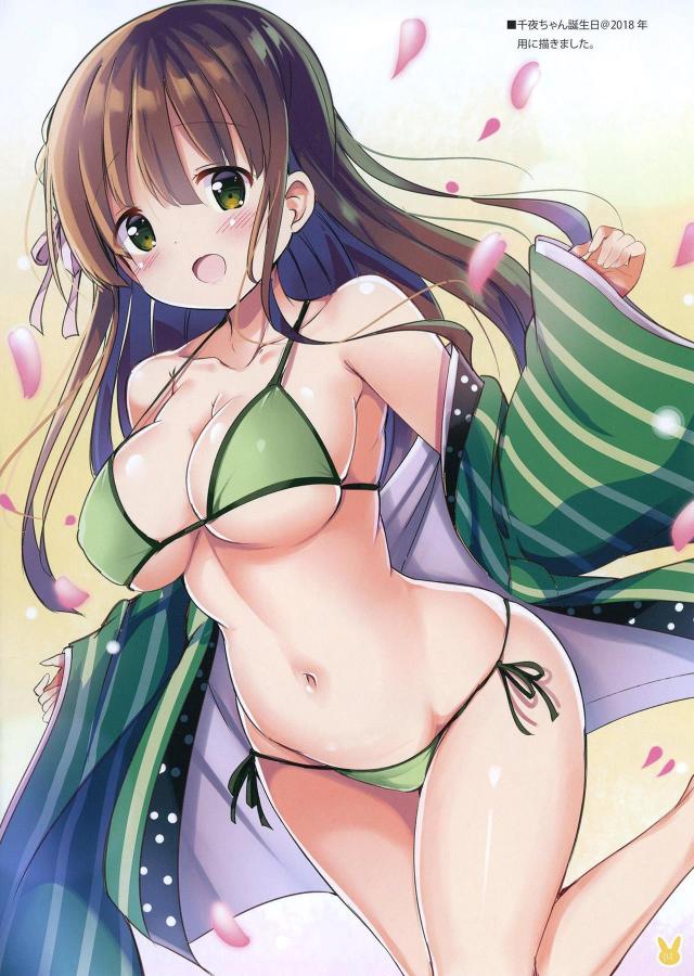 ごちうさの美少女キャラたちがフルカラーでいろんなコスプレをしながら半裸姿をさらすイラスト集！【ご注文はうさぎですか？・エロ同人誌】