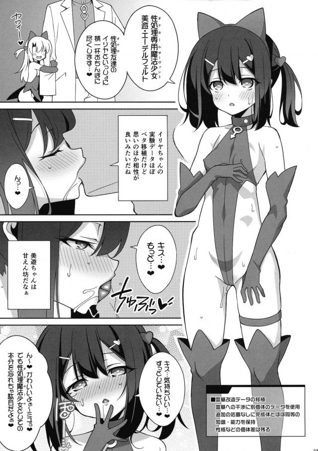 召喚された六騎目のイリヤが霊気変換前にせいぜい役に立ってくれと言われて身体を改造されてマスターの性欲処理に使われる！【Fate/Grand Order・エロ同人誌】
