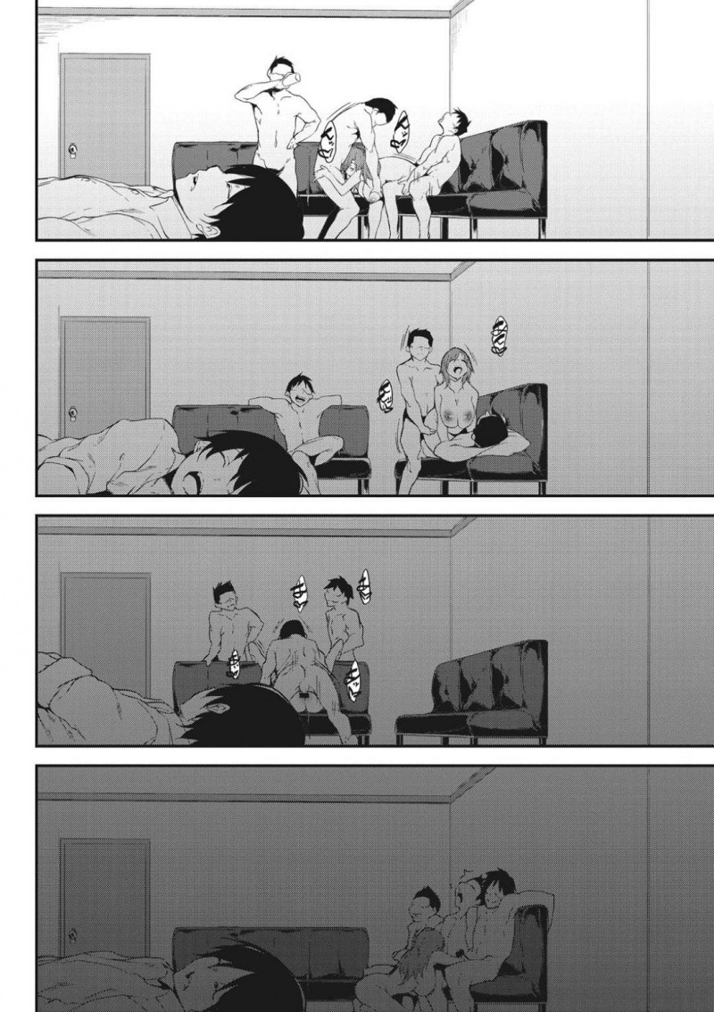 【少年漫画】弟が家に友達を連れてきたのでお茶を出す爆乳姉…もちろん年頃の男子達の目を釘付けにして弟が寝た隙に4P開始！爆乳を堪能し、さらに中出しまでさせてくれる姉を精子まみれにしてしまう！【六壱】