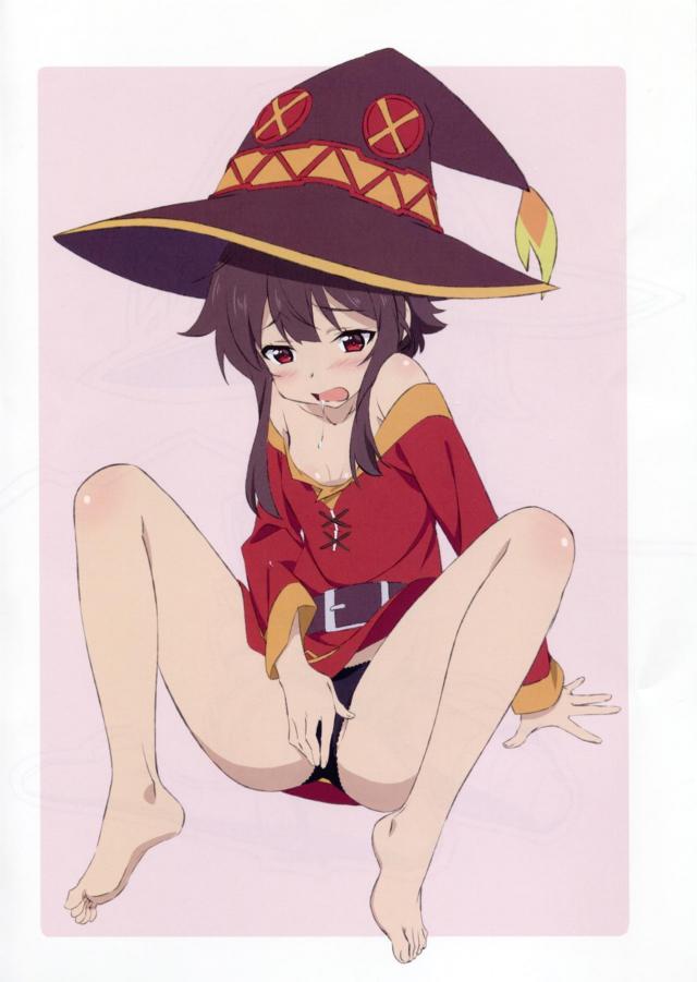 ほぼめぐみんだらけのこのすば女子たちのえちえちなフルカラーイラスト集！【この素晴らしい世界に祝福を！・エロ同人誌】