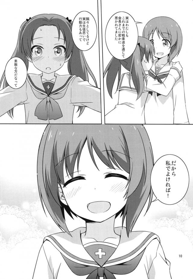 西住ちゃんのことが好きだけど素直になれない杏がついに告白するとまさかのあっさりOKだったが、意外とSだった西住ちゃんにローターで調教されるｗｗｗｗｗｗ【ガールズ＆パンツァー・エロ同人誌】