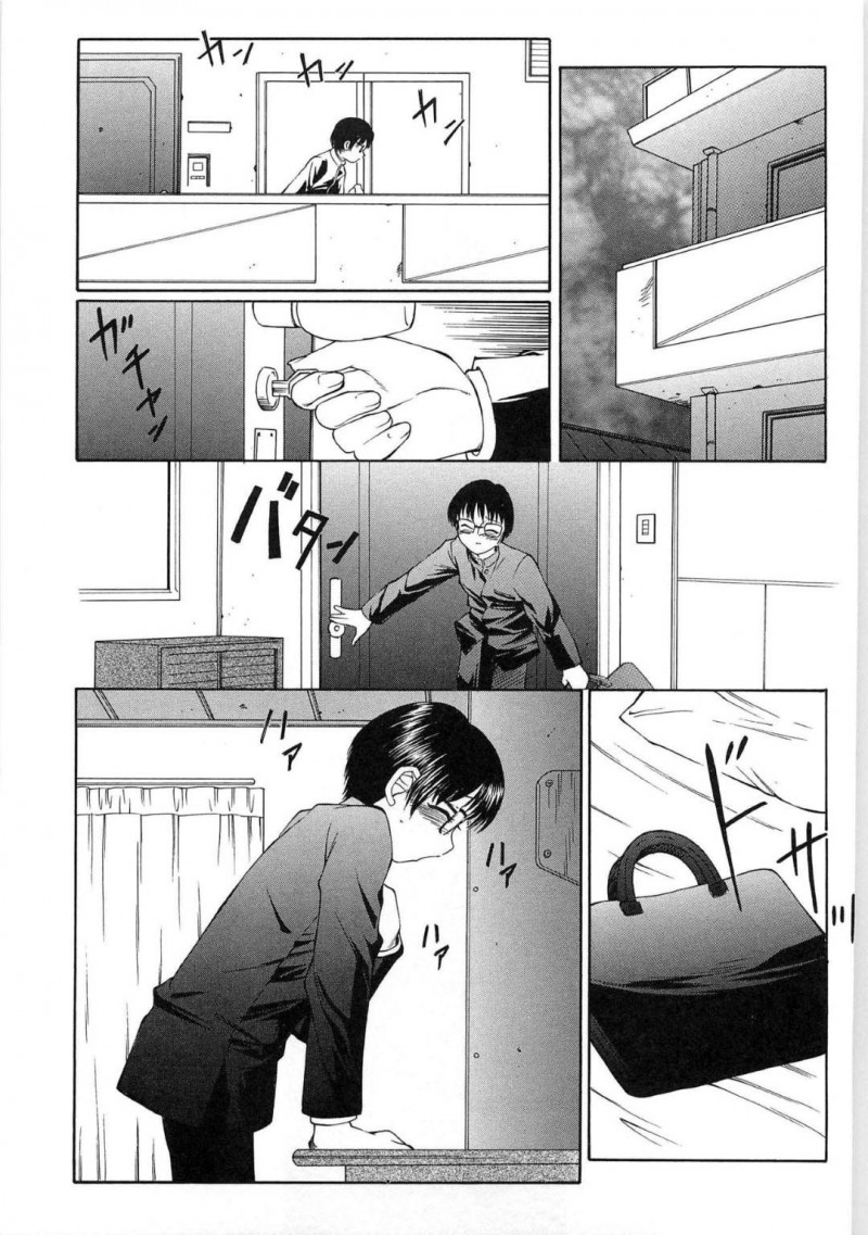【エロ漫画】不登校児のユキオを心配するママは、不安を取り除いてあげるためにユキオにフェラをすると、近親相姦セックスでイキまくる【風船クラブ】