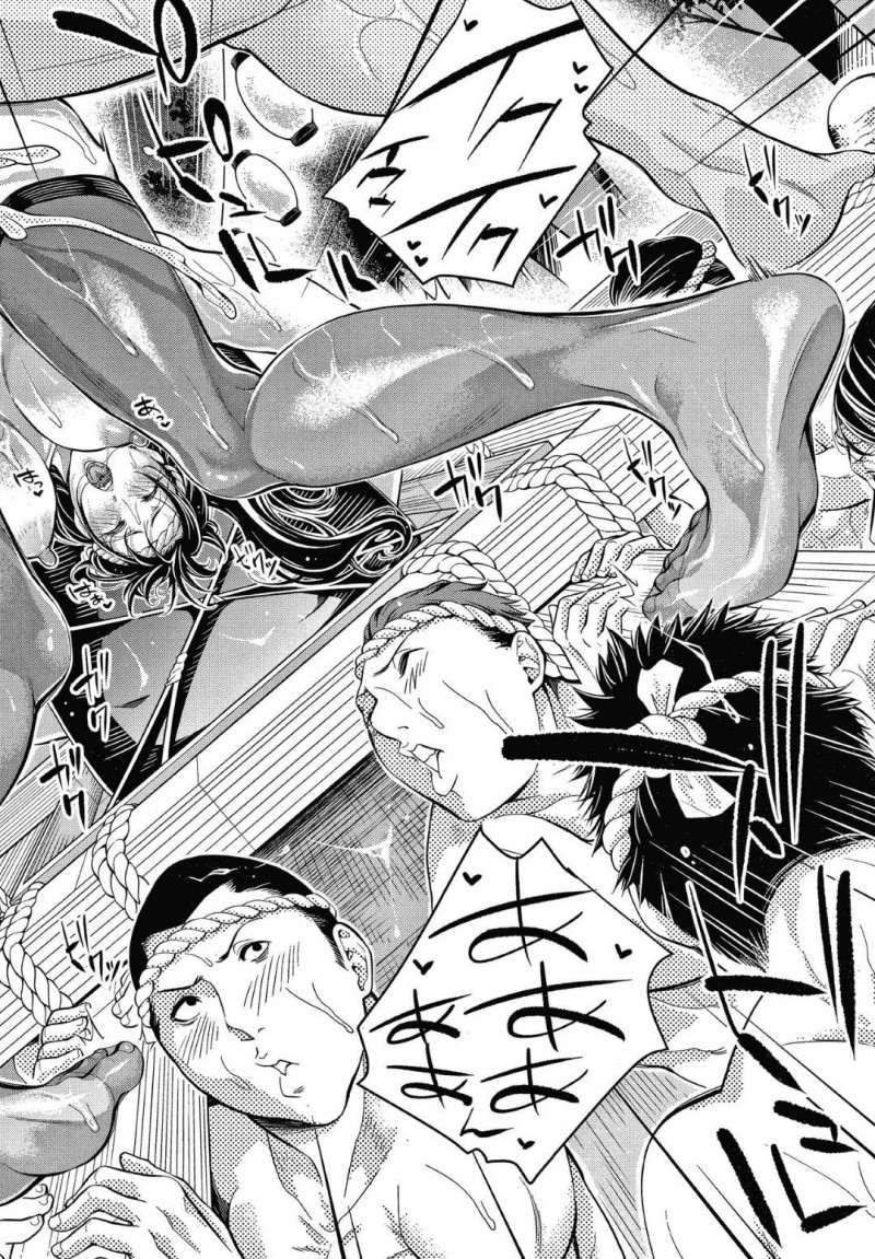 【エロ漫画】待ちに待った離島の男根祭で憧れの姉さんと相撲を取る。押し倒して男としての強さを見せつけて、野外で狙っていたイチャラブSEXへ！【ブラザーピエロ/トレーニングガールズ 後編】