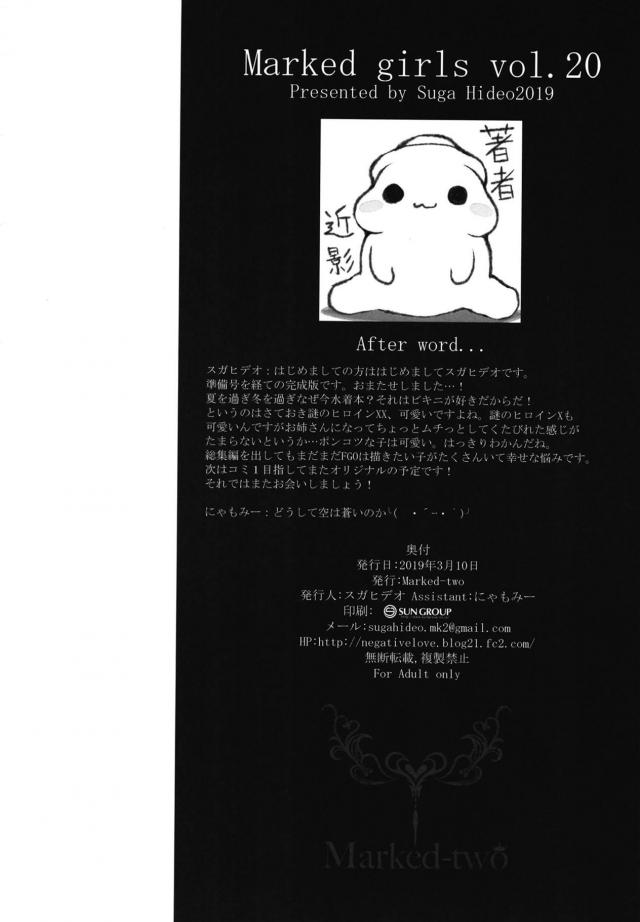 特異点で偶然であった謎のヒロインXXの家に居候させてもらうことになったマスターが、ビキニ姿で無防備に眠るXXに激しくいちゃラブ中出しセックスしてしまうｗｗｗｗｗｗ【Fate/Grand Order・エロ同人誌】