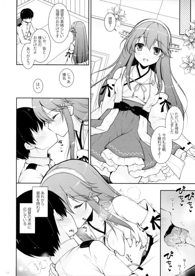 エリートな新米提督が初陣で撤退していきなり挫折して落ち込んでいると榛名が大きい胸の中で慰めてくれて勃起してしまい秘書艦の榛名が性欲処理してあげて、自信をつけさせるために筆おろししてあげる！【艦隊これくしょん -艦これ-・エロ同人誌】