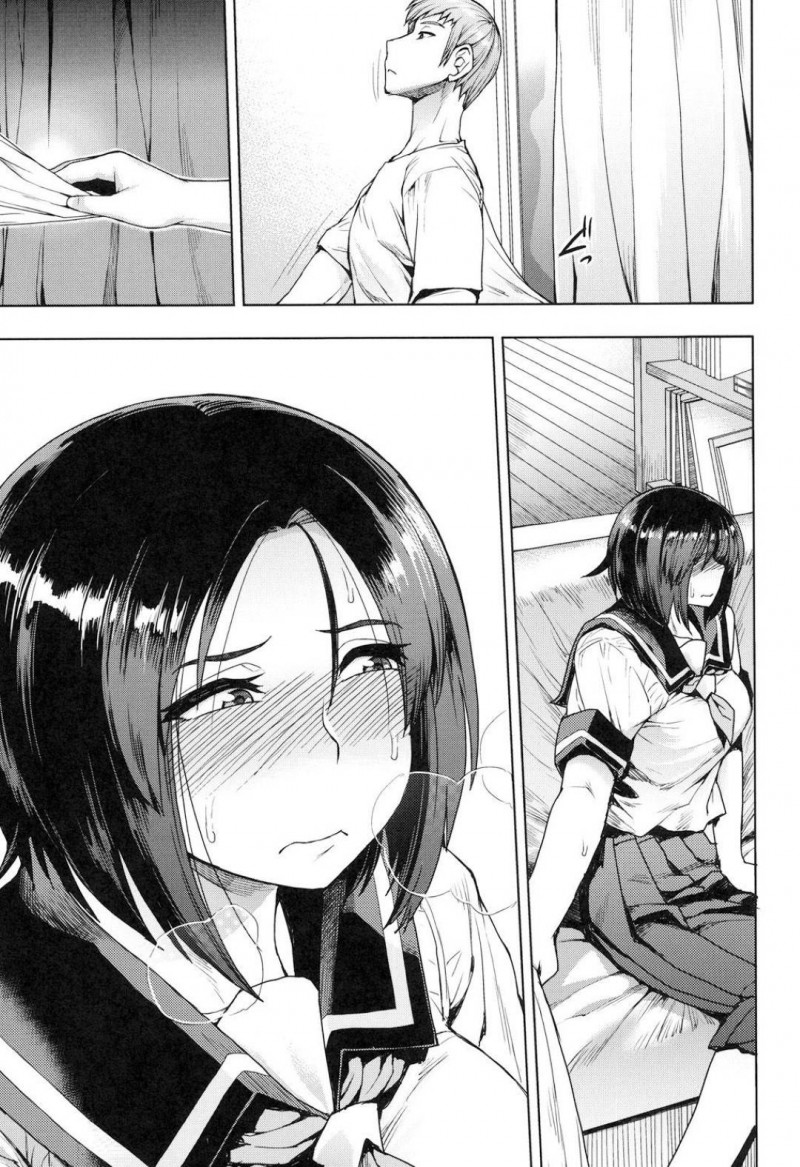 【エロ漫画】兄の指導のおかげで彼氏とのセックスが上手く行くようになった巨乳JKは、兄とのセックスを忘れられずに【ガン突きして中出しアクメさせる!右脳/CHOOSE 中編】