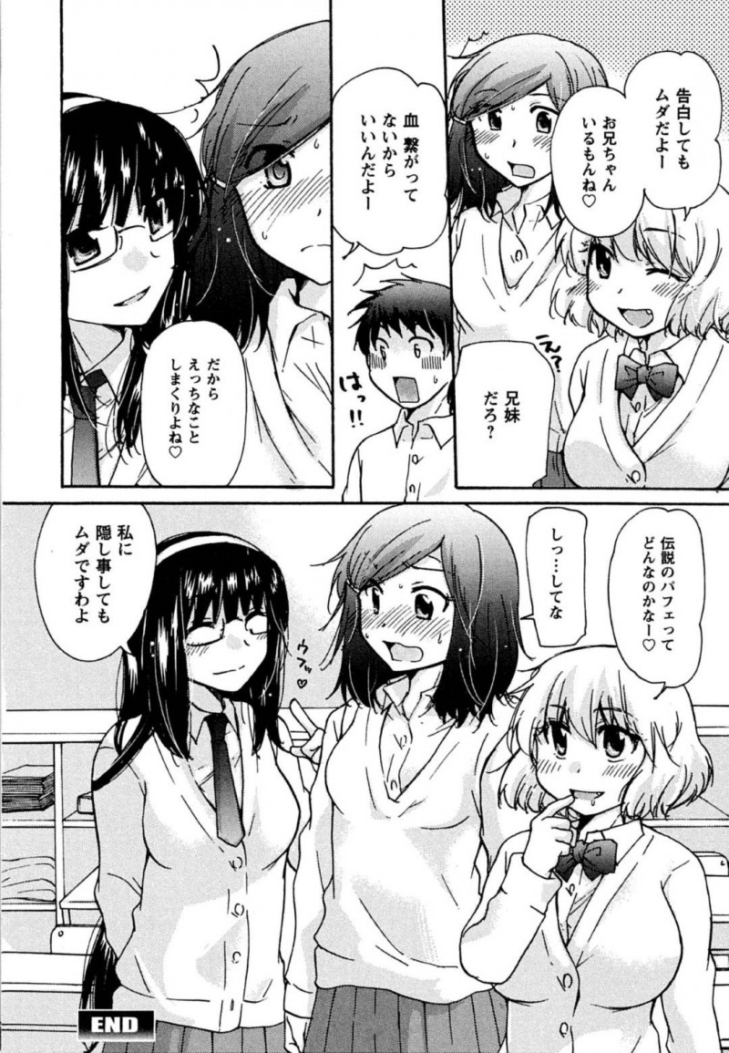 【エロ漫画】放課後に家で兄と近親相姦する妹JK…初めての事で戸惑いつつも彼女は彼のチンポをしゃぶったりパイズリしたりし、バックで中出しセックスまでさせる！