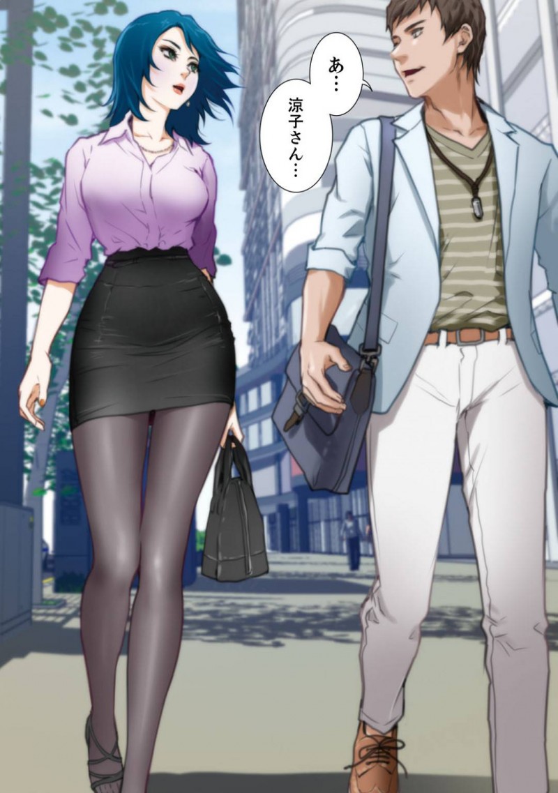 【エロ漫画】獣みたいに激しく膣内の奥まで激しく突かれたいと願いながら感じる女性。一夜明けて何事もない生活を送ることに悩む男性。
