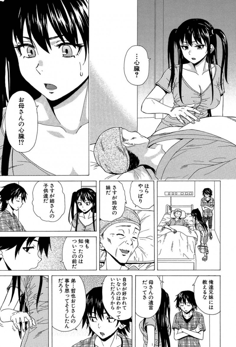 【エロ漫画】事件が一件落着して安心する彼氏とJKはその夜いちゃいちゃ中出しセックス！【楓牙/その扉の向こう側】