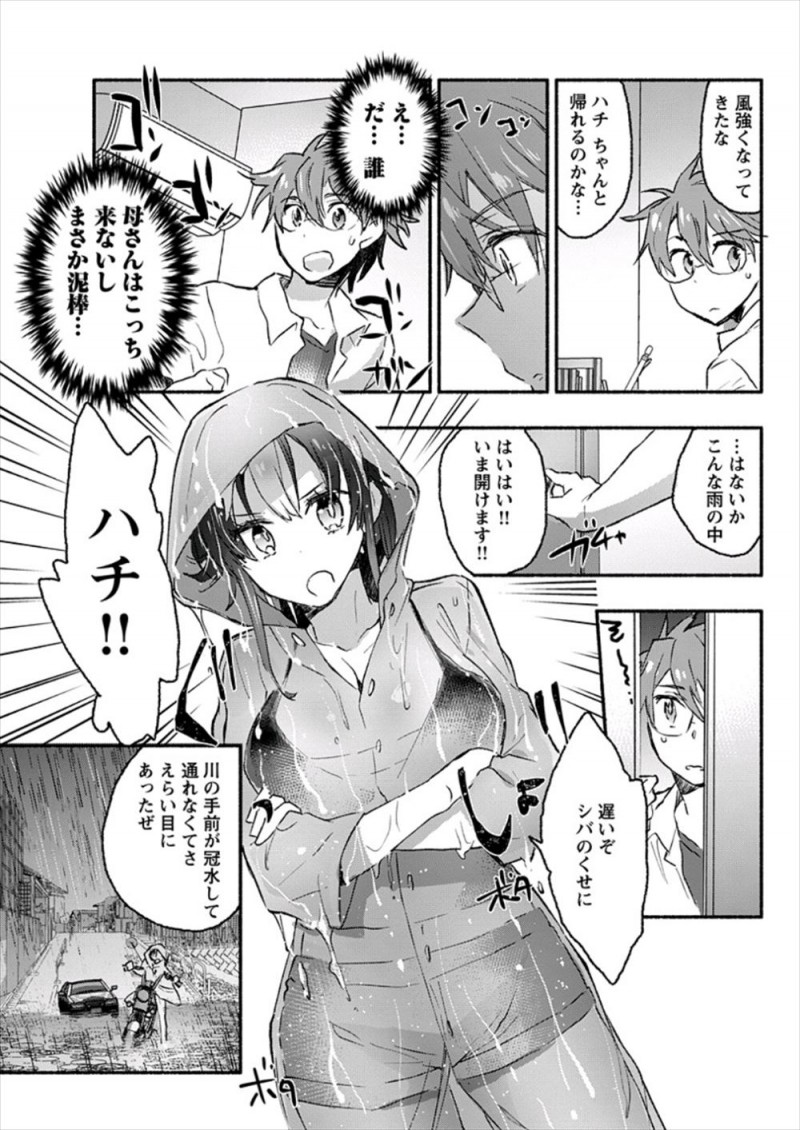 ヤンキー娘になつかれてしまった受験生が大雨の中ずぶ濡れで部屋に戻ってきたヤンキー娘にシャワーを浴びさせ、何度もセックスして見慣れてるけどきれいな体から目を離せずまた激しくいちゃラブエッチしてしまったｗｗｗｗｗｗ