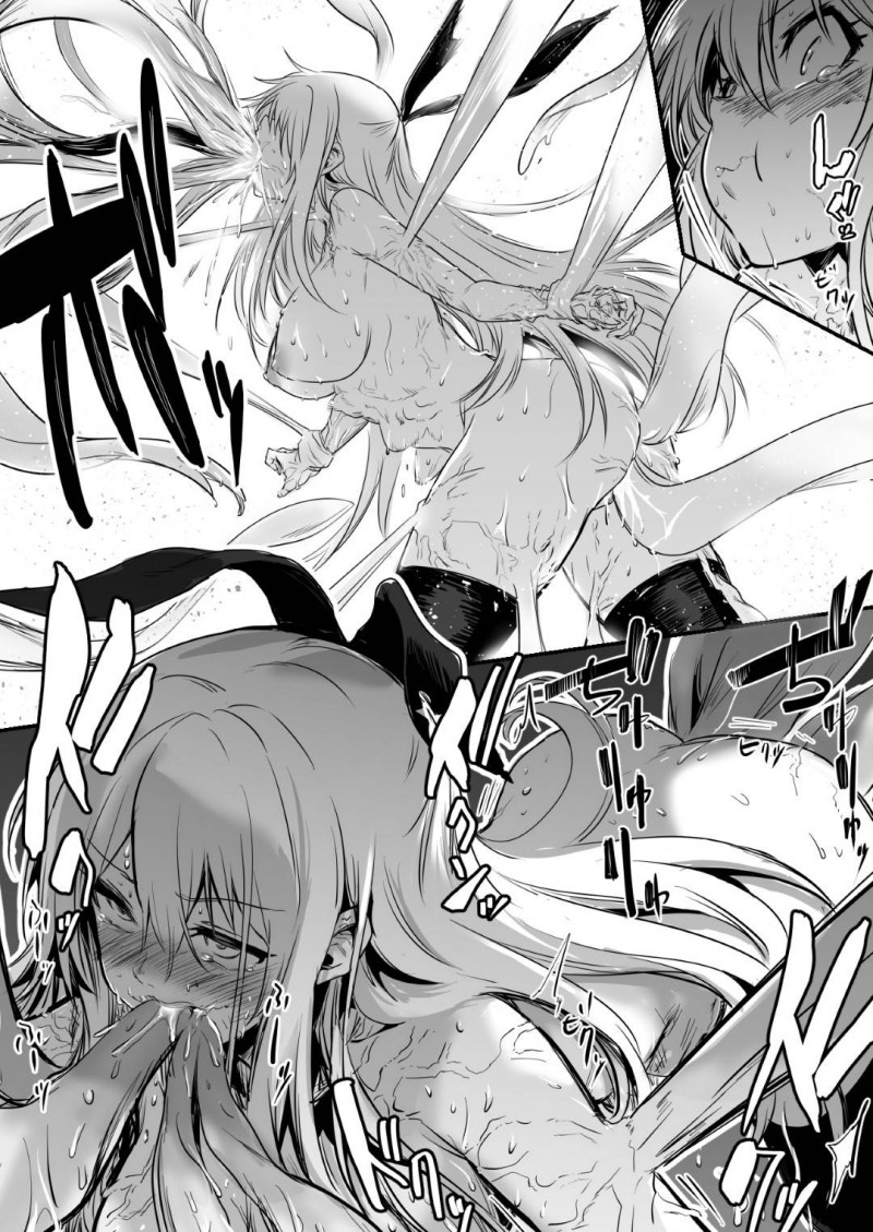 【エロ漫画】身体がしびれて思うようにならず、雑魚キャラに襲われてしまう少女は次第に性快楽にハマっていき、性行為に明け暮れる！【レフトハンド/冒険者ちゃん】