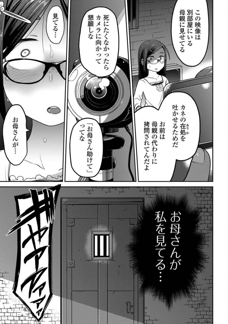 【エロ漫画】優しい里親に恵まれたが遊びに帰った孤児院である噂を耳にした少女…その噂の大元であるあしながおじさんを1人訪ね、そこから監禁拷問の日々が始まった！【つくすん：ビデオレター】