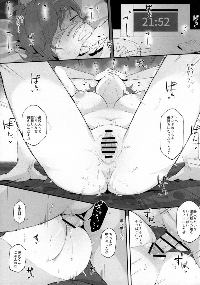 高校に入り先輩と付き合い始めた静火が今も元カレのチャラ男につきまとわれていて、まだハメ撮り動画を持っていた元カレに脅されて元カレに開発された身体を久しぶりに犯され身体が疼いてしまい快楽に落ちていく！【実況パワフルプロ野球(パワプロ)・エロ同人誌】