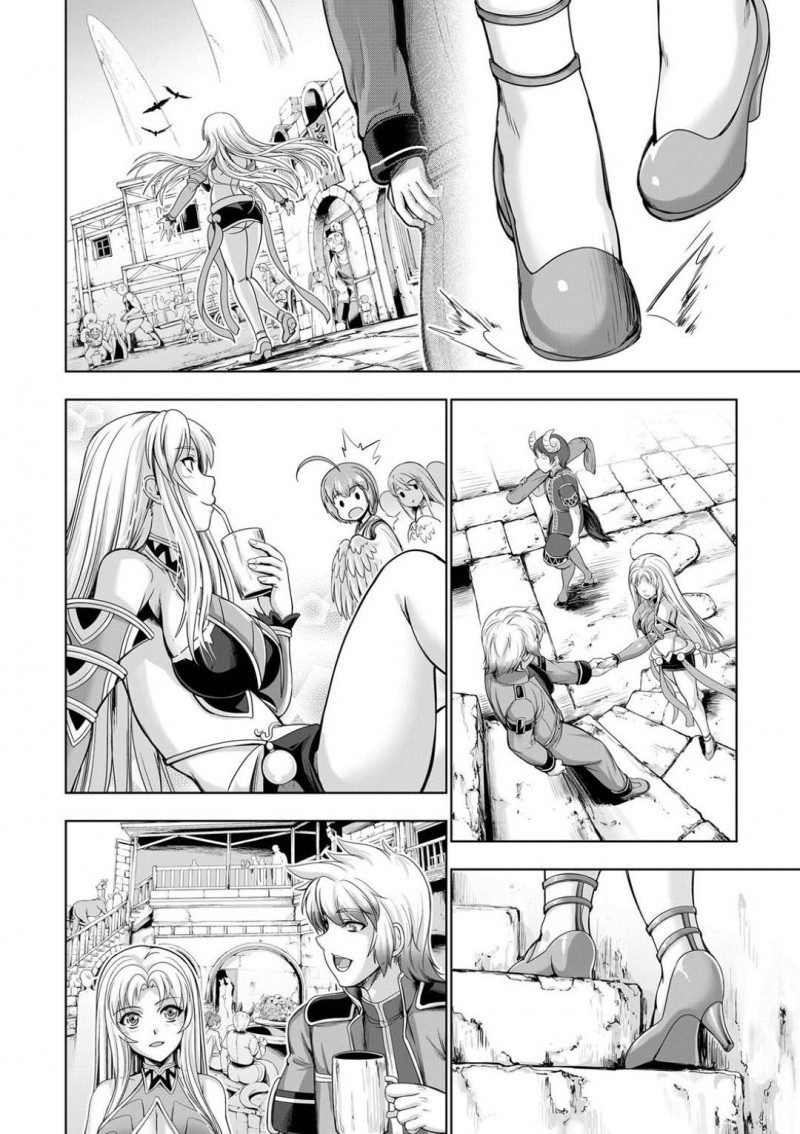 【エロ漫画】彼とのセックス中に絶頂寸前で尻尾で壁を壊してしまった巨乳人魚…覗かれてしまう可能性も考えるもお互い我慢できずそのままセックス再開！【GEN：モンスターガールズの恋色サーカス】