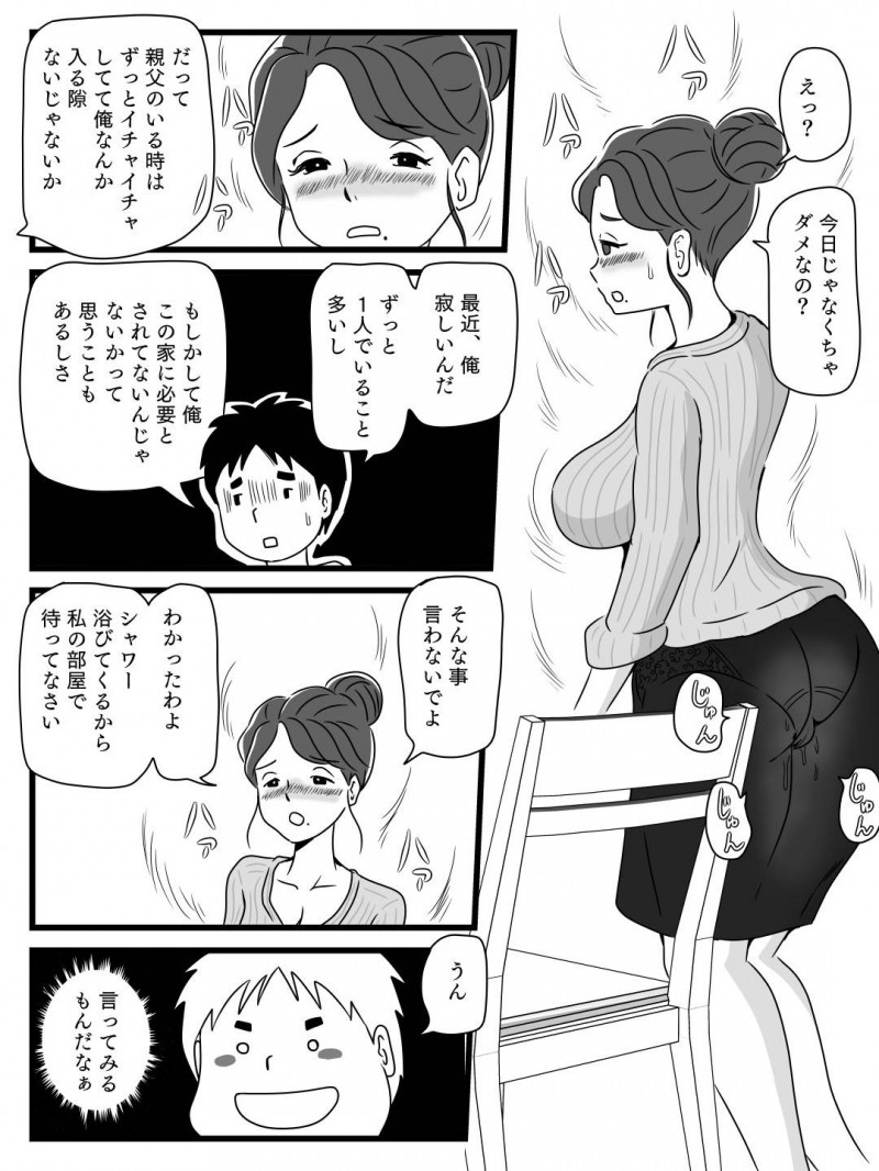 ビールを飲むと淫乱になる母さん…息子の策略により飲む状態に持っていかれたビッチになって逆レイプにど変態下着で禁断の近親相姦セックスしちゃう！【桃尻ハッスル堂：ビールを飲むと淫乱になる母さんとやれた話】