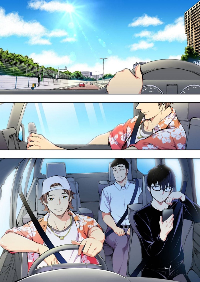 【エロ同人誌】旅行中のイケメンに声を掛けられついて行ってしまった仲良しJK2人…男3人が乗る車に乗せられ向かったのは人気のない森の奥！敷かれたマットの上で処女と彼氏持ちJKを犯しまくる！【STUDIOふあん (来鈍)：飯犯トラベラーズ 博多集団レ●プ旅行 フルカラー版】