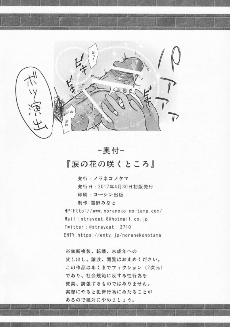 【エロ同人誌】森で行き倒れていたところを拾われ神父の元で育つ褐色エルフ少女…ある晩に強盗が押し入り神父は殺されその場でレイプされてしまう！【ノラネコノタマ (雪野みなと)：涙の花の咲くところ】