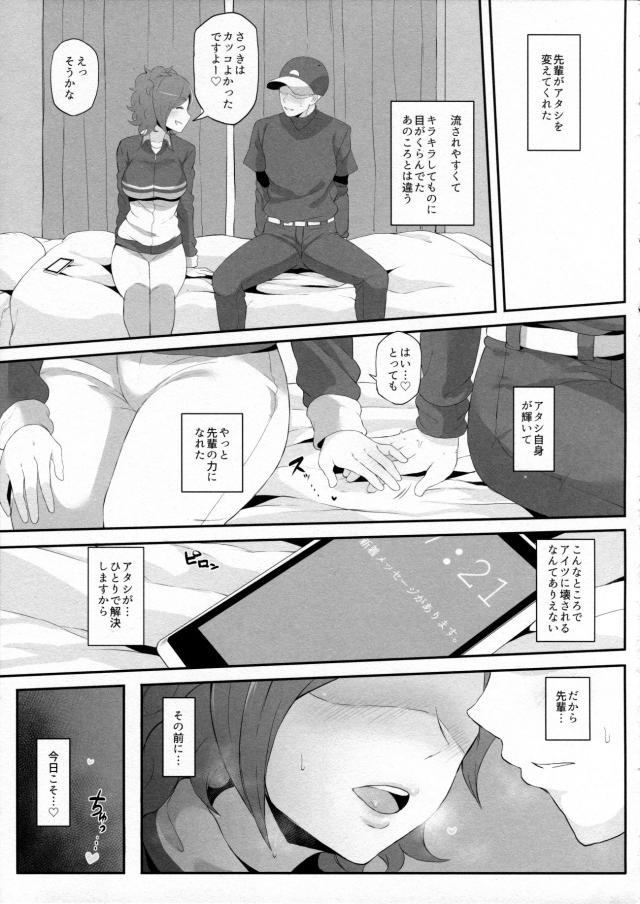 高校に入り先輩と付き合い始めた静火が今も元カレのチャラ男につきまとわれていて、まだハメ撮り動画を持っていた元カレに脅されて元カレに開発された身体を久しぶりに犯され身体が疼いてしまい快楽に落ちていく！【実況パワフルプロ野球(パワプロ)・エロ同人誌】