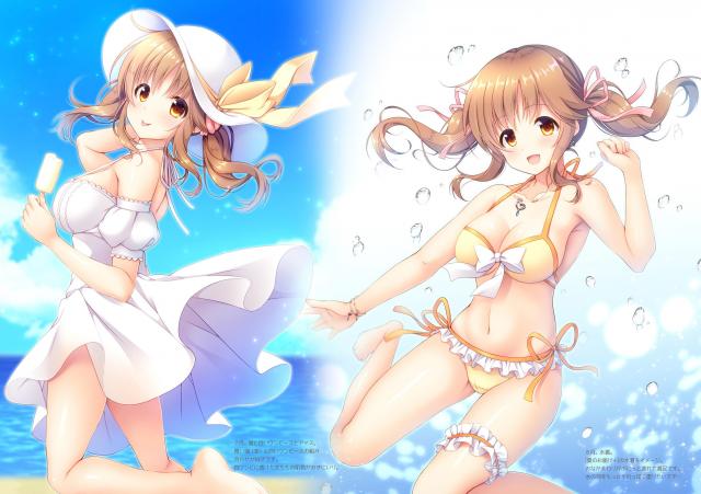 月ごとにあわせていろんなコスプレをした十時愛梨のかわいいフルカラーイラスト集！【アイドルマスター シンデレラガールズ・エロ同人誌】