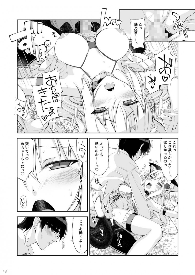 【エロ同人誌】自分の見た目が違うことで世間から孤立して生きて来た猫お嬢様JKはセフレの下僕と喧嘩して欲求不満が爆発！【大田優一/ねことげぼく】