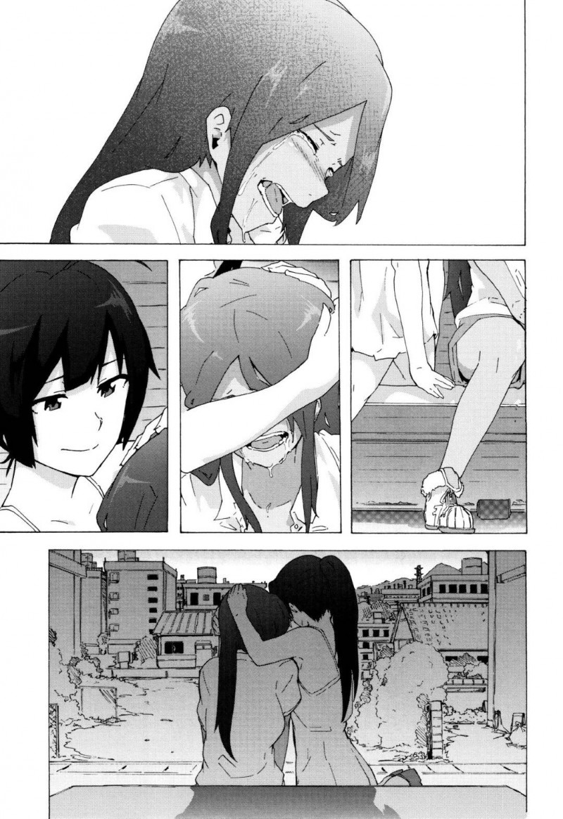 【エロ漫画】抜け出すことが出来ない乱交の最中で偶然幼馴染に見られてしまったビッチJK…自分の正体がクソビッチであることを幼馴染に告げながらおじさんたちにチンポで絶頂！【傷希レイ：BITCHES JOURNEY】
