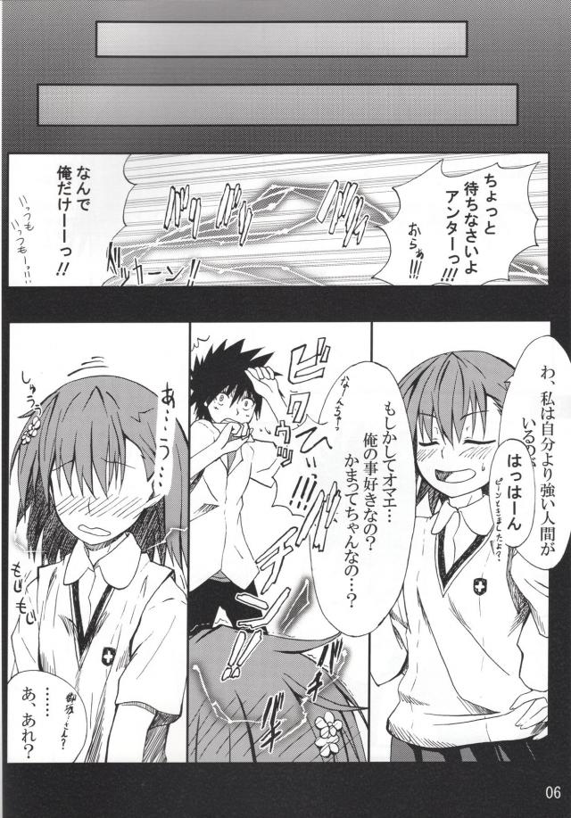 ツンデレな美琴が当麻から俺のこと好きなの？と核心的なことをつかれ動揺してしまい、引くに引けなくなり処女を捧げてしまうｗｗｗｗｗｗｗ【とある科学の超電磁砲・エロ同人誌】