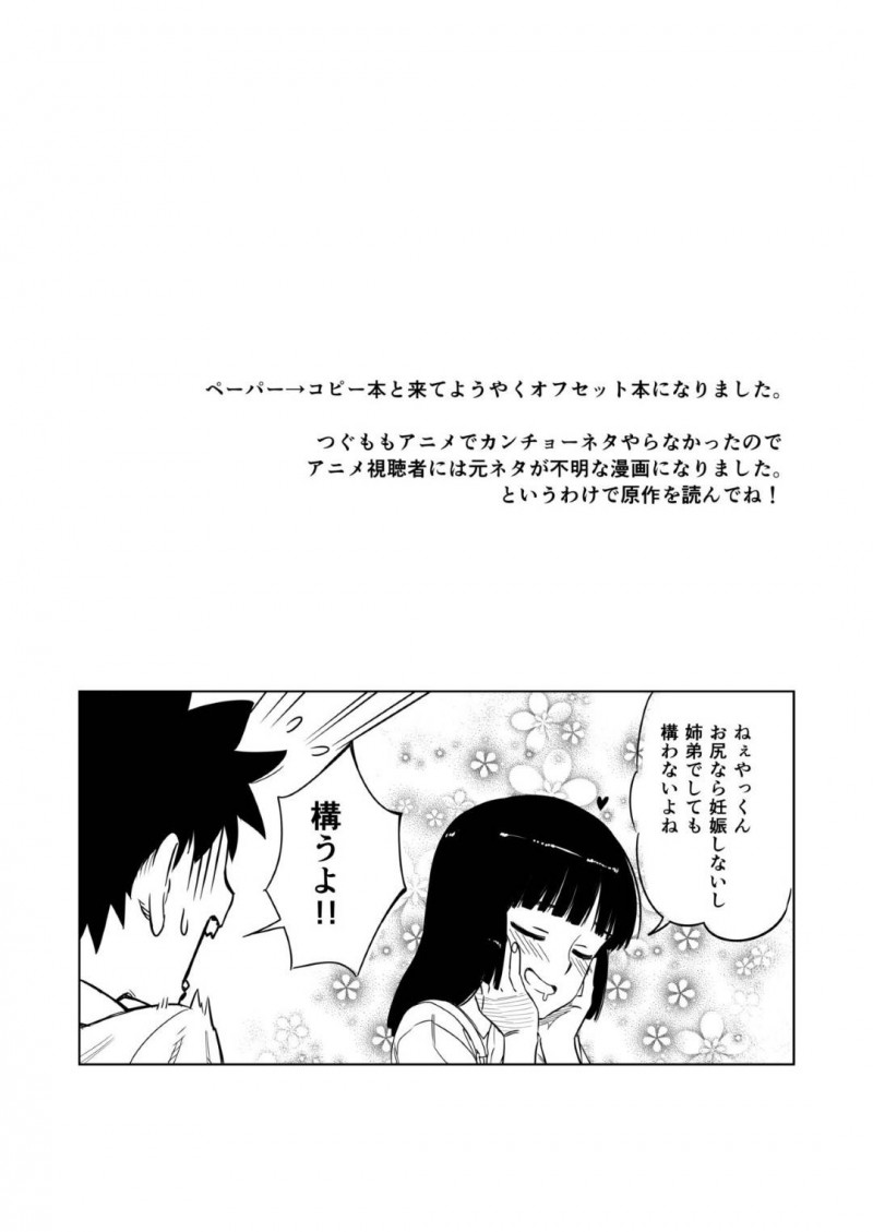 【エロ同人誌】風呂上がりにカンチョー対決で傷ついたアナルに薬を塗ってもらう桐葉は指ではなくチンポに薬を塗ってアナルセックス！【川上六角、小鳥遊レイ/ロリ桐葉さんのアナルをケアする本：つぐもも】