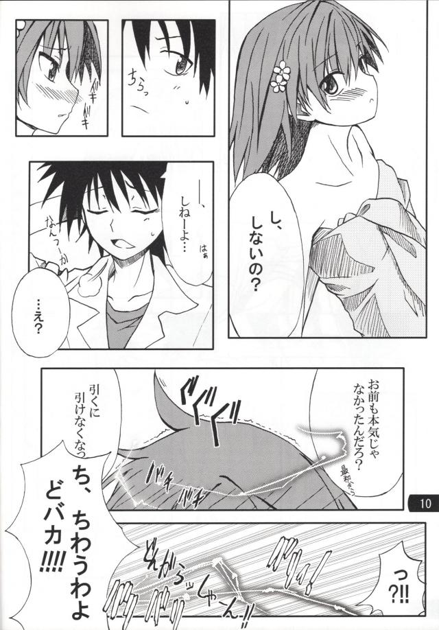 ツンデレな美琴が当麻から俺のこと好きなの？と核心的なことをつかれ動揺してしまい、引くに引けなくなり処女を捧げてしまうｗｗｗｗｗｗｗ【とある科学の超電磁砲・エロ同人誌】