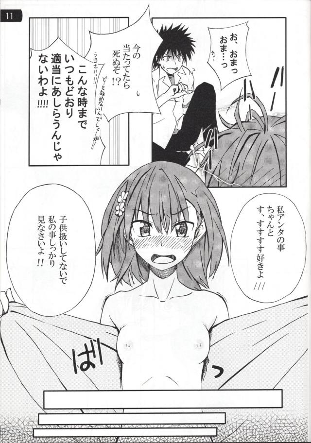 ツンデレな美琴が当麻から俺のこと好きなの？と核心的なことをつかれ動揺してしまい、引くに引けなくなり処女を捧げてしまうｗｗｗｗｗｗｗ【とある科学の超電磁砲・エロ同人誌】