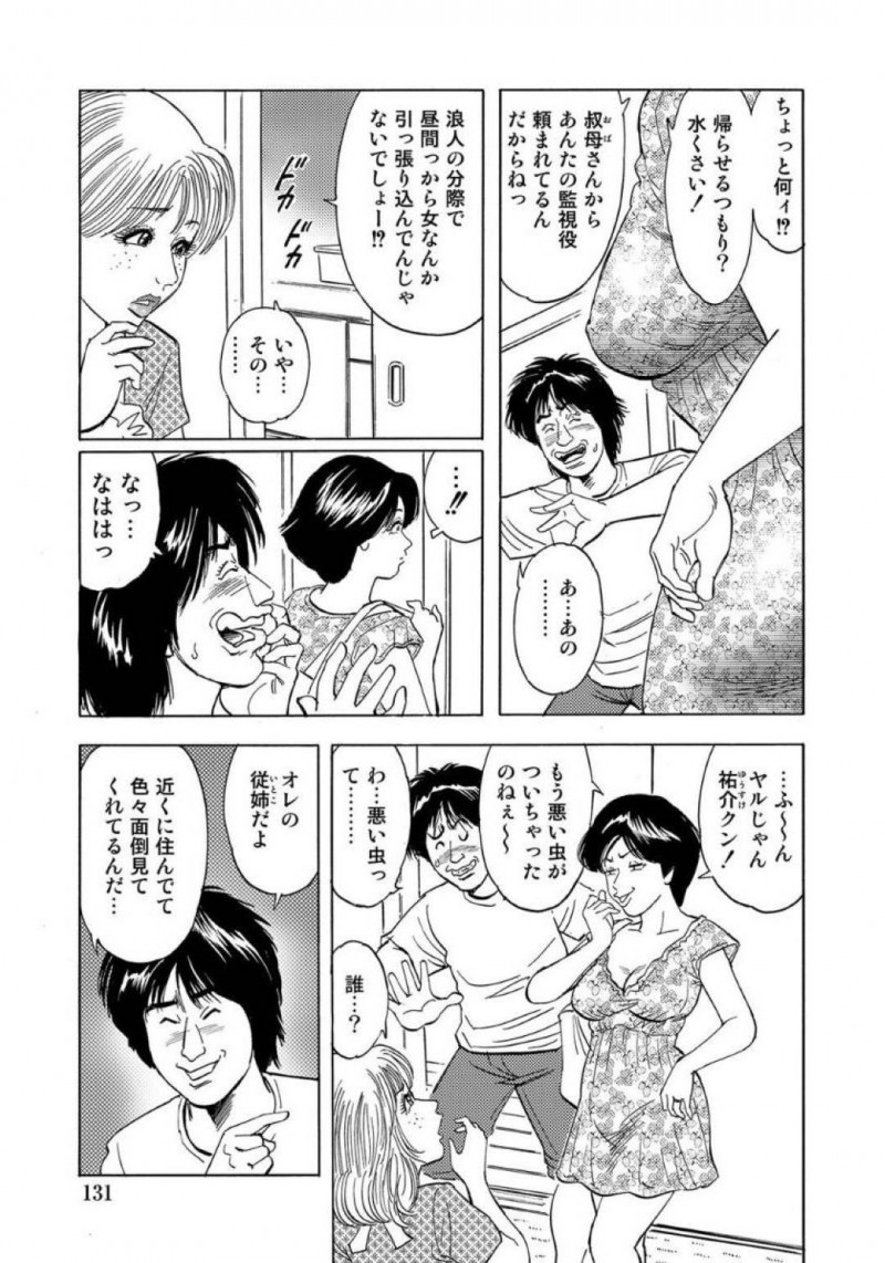 裸エプロンでからかったら襲われちゃう義姉の人妻…乳首責めされたりクンニされちゃって浮気セックスでイチャイチャしちゃう！【蜜麻呂：人妻里佳のお世話しちゃう】