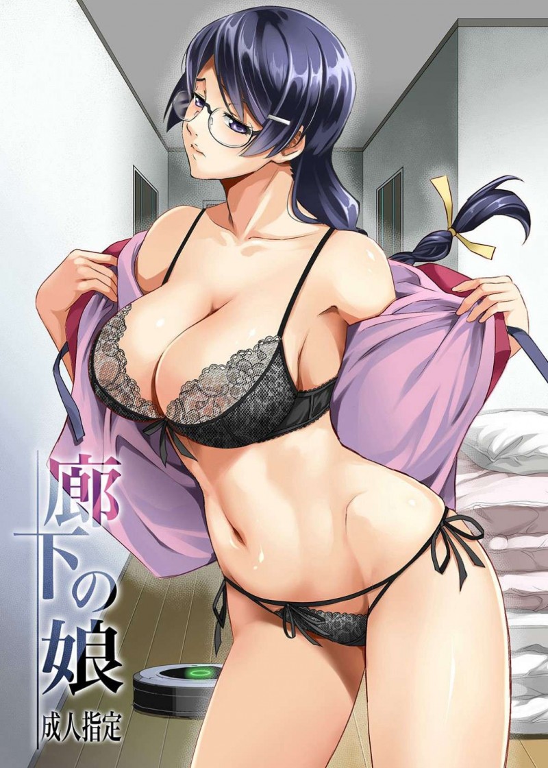 【エロ同人誌】同じ家に住む父親から監視されていることに気づかず生活している巨乳JK…寝ているのを見計らって父親がレイプを決行する！【メタボ喫茶異臭騒ぎ (いたちょう)：廊下の娘/化物語】