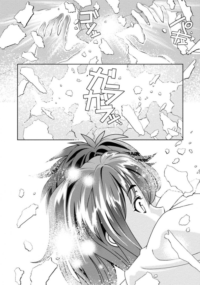 【少年漫画】着替え中に壁が崩れて隣の住人と話し合う巨乳お姉さん…応急処置をして生活していくことになったが壁穴を通じてどんどん仲良くなってく2人！【朝森瑞季】