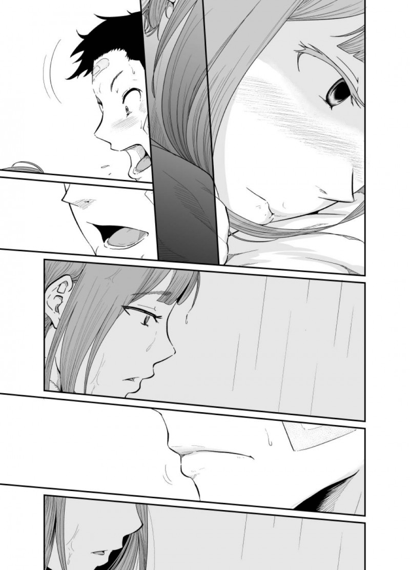 【エロ漫画】真に助けてもらった静香は、真に迫りセックスすると継母に支配されていた記憶がフラッシュバックし狂ったように真を犯す【モノクロイド】