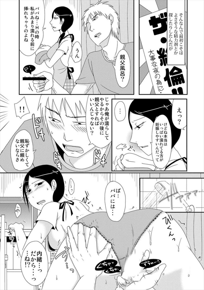【エロ漫画】義母になった姉の親友が子供がほしいけど恥ずかしくてなかなか言い出せないらしく、体を開発して濡れやすい体にしてあげようとしていた義理の息子が一線を越え危険日マンコに中出しセックスしてしまう！
