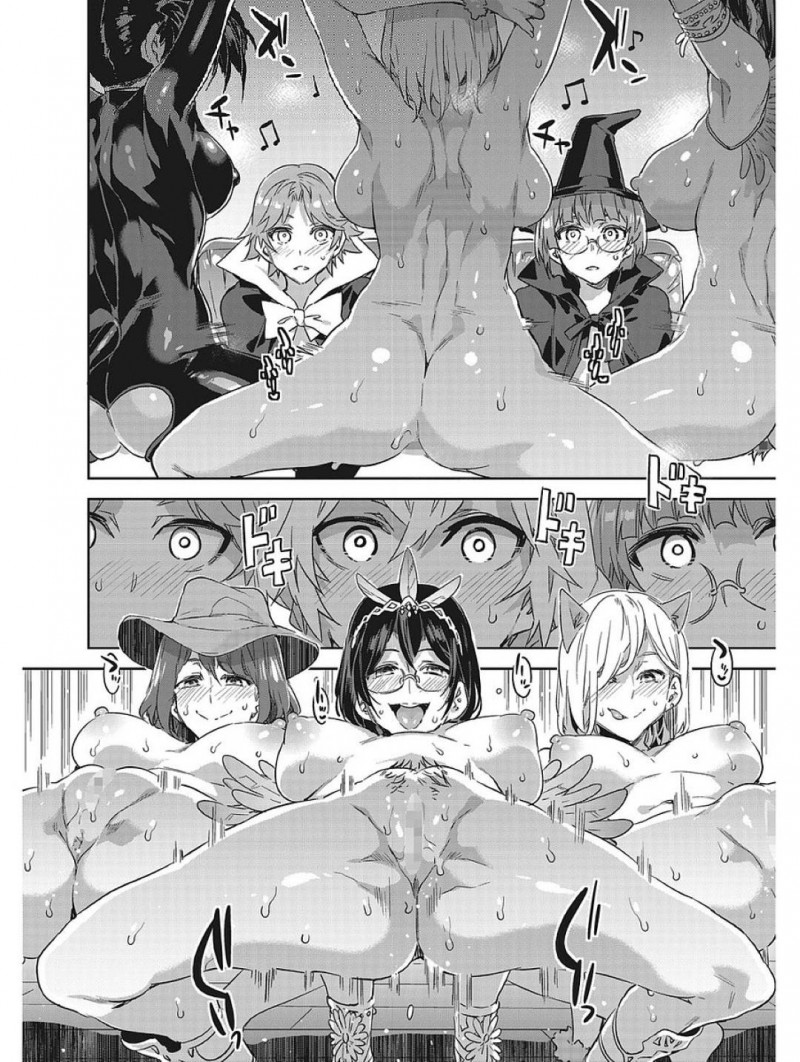 【少年漫画】様々な噂がある家に仮装してやって来たショタ3人を迎える巨乳母親…家の中には同じくエロ仮装した姉妹達が居てショタ達をもてなす！【水龍敬】