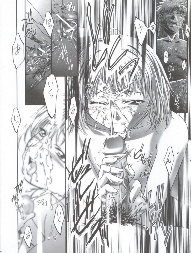 【エロ同人誌】広い荒野の中で銃を撃ちまくり悦に浸るエリーは偶然当たってしまったリノーンと勝負することに!【香坂純/エリーちゃん大活躍!!:レイヴ、ゾイド新世紀/ゼロ】