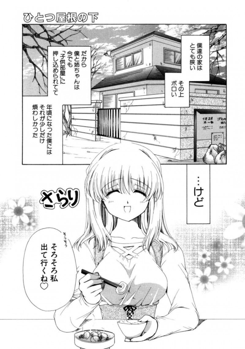 狭い実家の同部屋で過ごしてきた弟の独り立ちで最後の一夜を過ごすお姉ちゃん。今まで隠していた欲求を開放するための逆レイプセックスでイチャラブ同時イキする！