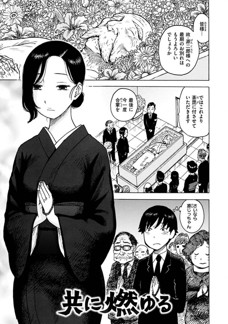若い男を誘惑しちゃう未亡人のセクシーな人妻…逆レイプにフェラしたり騎乗位の中出しセックスでド変態なトロ顔になっちゃう！【かるま龍狼：共に燃ゆる】