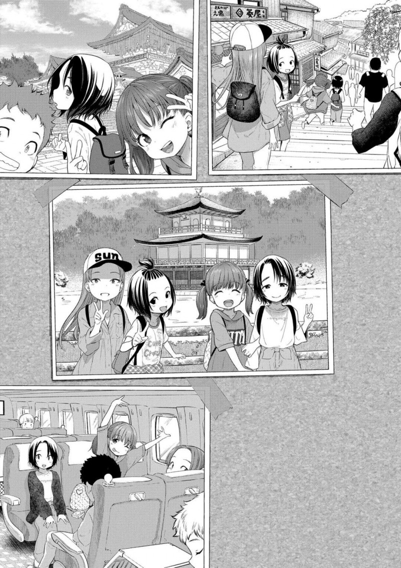 【エロ漫画】修学旅行の就寝時間にバニーガールになって男性教師達を誘惑するちっパイJS2人は処女卒業する！【きゃらだいん/ろりびっちトリップ！】