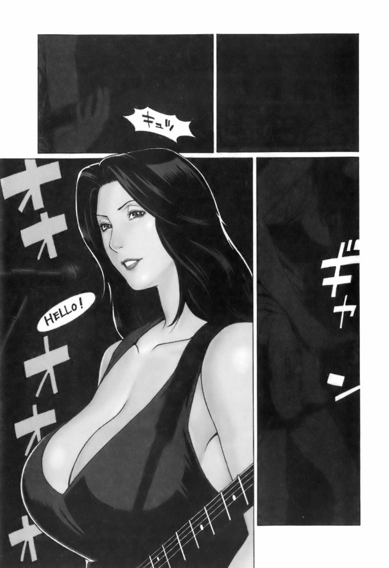 【少年漫画】マネージャーを誘惑しちゃうビッチなバンドヴォーカリストのお姉さん…パイズリフェラでご奉仕してド変態にいちゃラブ中出しセックスで絶頂イキしちゃう【タカスギコウ：ROCKな恋のメロディ 】