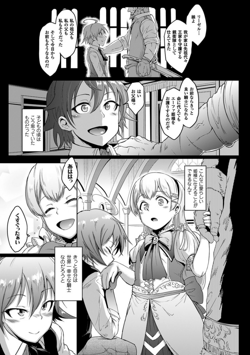 【少年漫画】姫様を守る巨乳美女騎士は、オークにレイプされて生ハメ中出しされる!それぞれオークにレイプされまくって快楽堕ちする!【煌野一人:アップライジング】